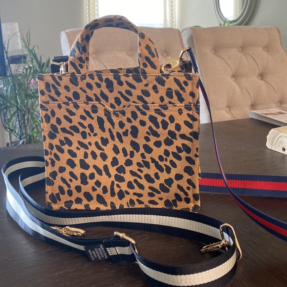 Stella and dot leopard crossbody - Picture 3 of 4